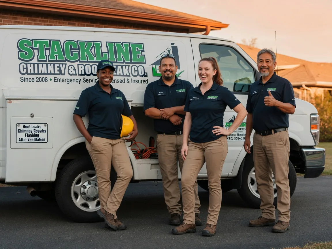 Chimney flashing repair company in Holcomb, IL